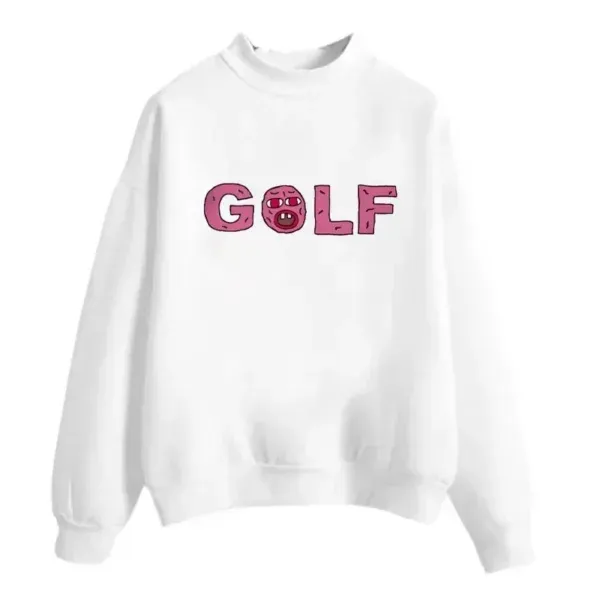 Golf Wang White Sweatshirt Golf Wang White Sweatshirt