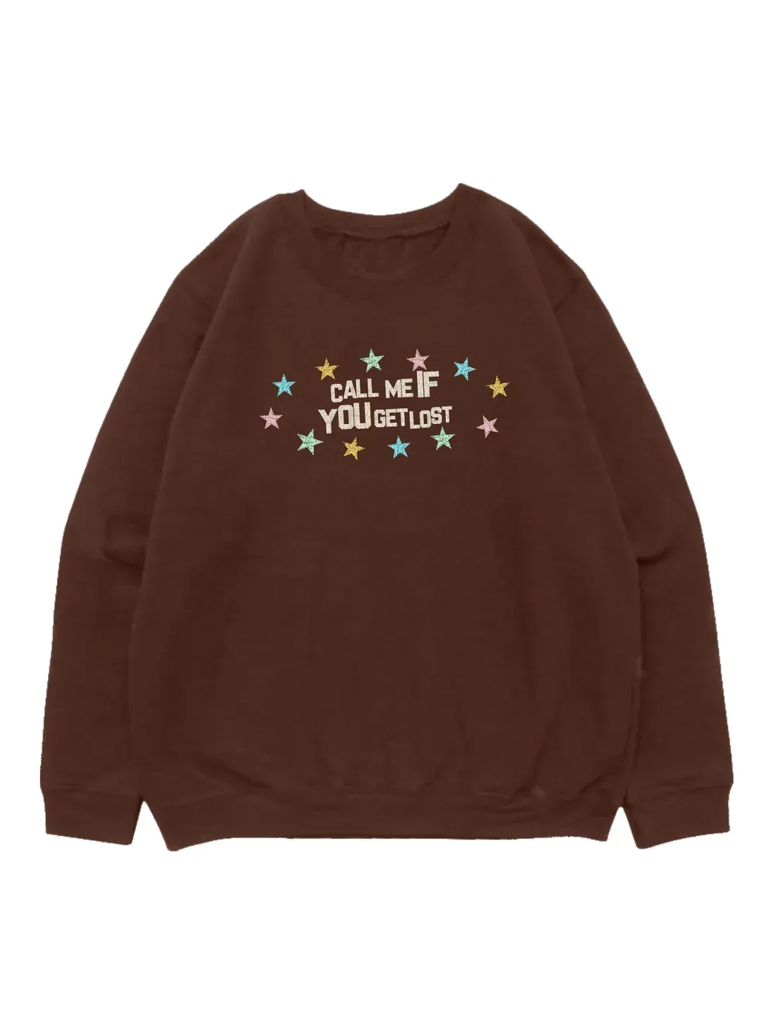 Call Me If You Get Lost Brown Sweatshirt Call Me If You Get Lost Brown Sweatshirt
