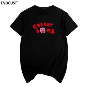 Tyler The Creator Merch Cherry Bomb Golf Wang Black T-Shirt