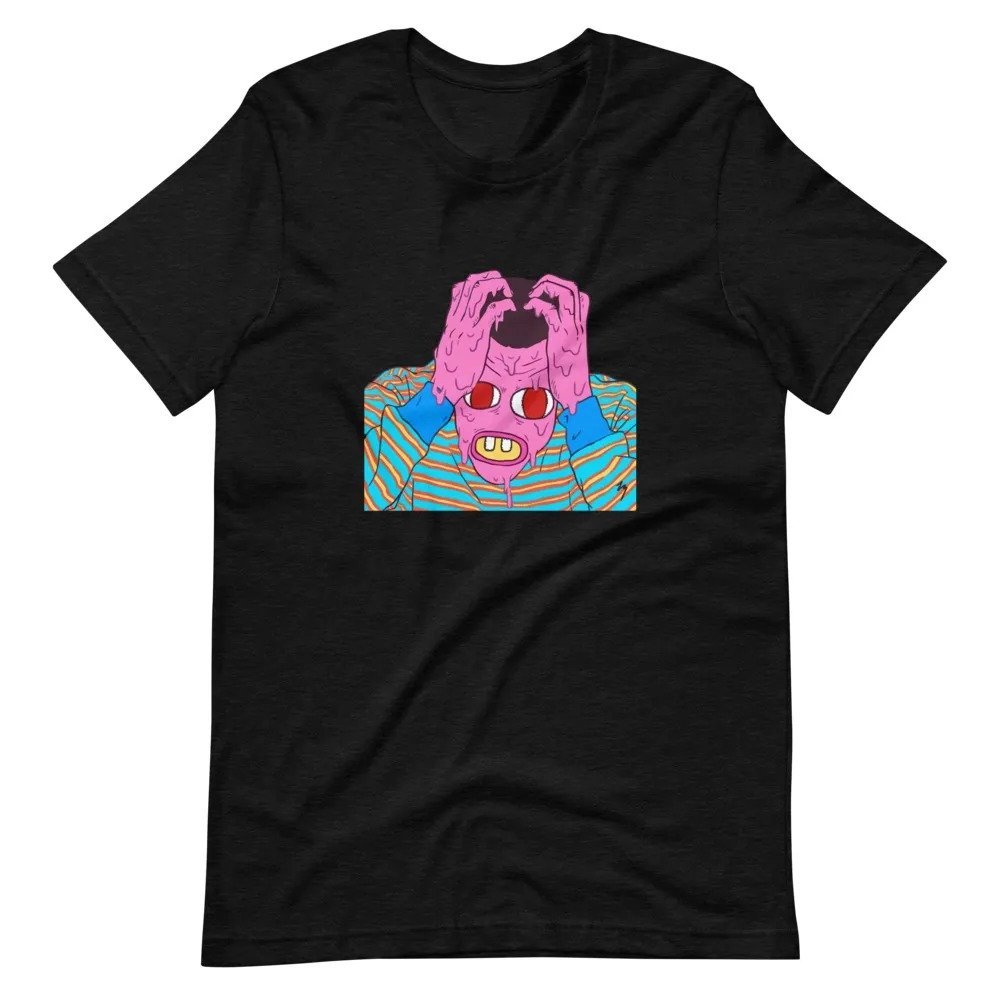 Tyler The Creator Merch Cherry Bomb Sad Art T-Shirt Tyler The Creator Merch Cherry Bomb Sad Art T-Shirt